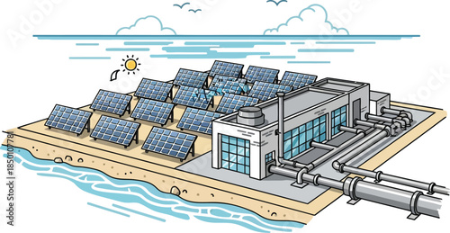Solar Desalination Plant