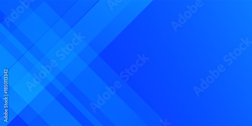 Abstract blue gradient background. Dynamic digital shapes composition. Minimalist geometric design vector illustration