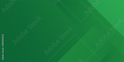 Abstract polygon dark green gradient background. ideal for social media, banner, card, invitation, poster, advertisement. Digital concept. Vector illustration
