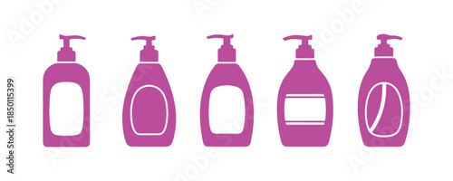 a shampoo icon vector design that's both simple and modern

