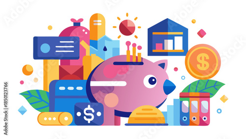 corporate analytics dashboard concept presenting data insights and performance metrics visualized th