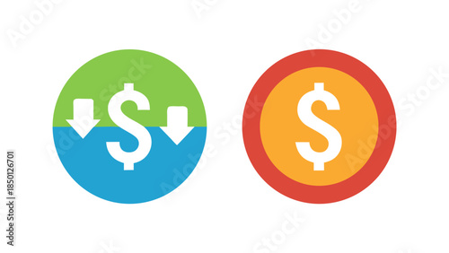 Diversified Investment Portfolio Illustration with Savings and Assets