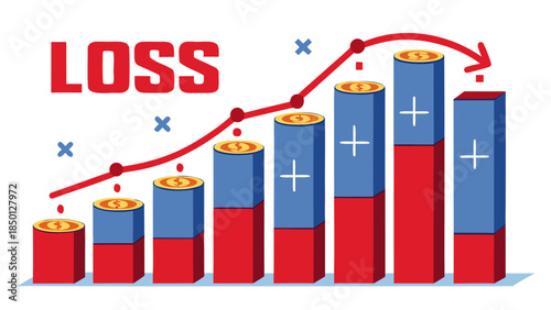 Sales Performance Boost Represented by Progressive Bar Chart
