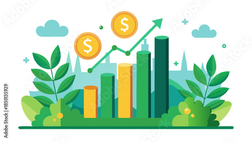 Calculator and money icons representing accounting and budgeting concept