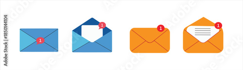 Chat message icon vector set. Contains speech bubble, conversation, dialogue text, email contact, reply, read, setting, delete, sent, write, sms button. Illustration