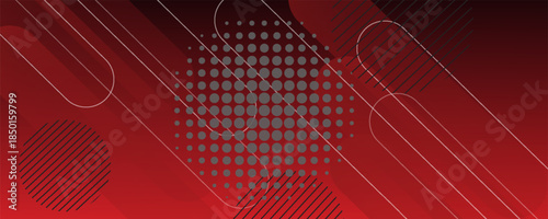 Light Red vector template with repeated sticks, circles. Modern geometrical abstract illustration with sticks, dots. Smart design for your business advert.