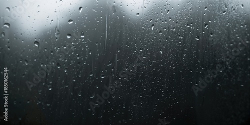 Water drops on glass with overlay effect, condensation for use as a background in UI design