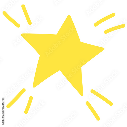 golden stars isolated on white background