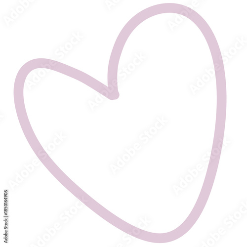 Vector illustration of a heart shape.