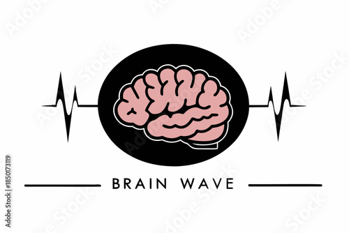 A medical 3d illustration depicts human brain and heart anatomy as symbols of intellect and health, featuring a cerebral vector design that explores the science of the mind and body