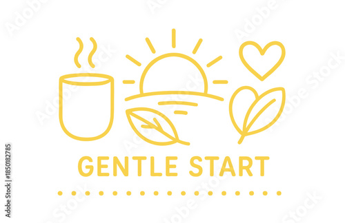 Wallpaper Mural Morning serenity: sunrise, warm beverage, and calm embrace for a gentle start Torontodigital.ca