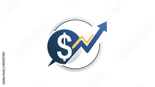 Free Download A blurry logo of a dollar sign and letter n with an arrow isolated on transparent background - GFXLoad