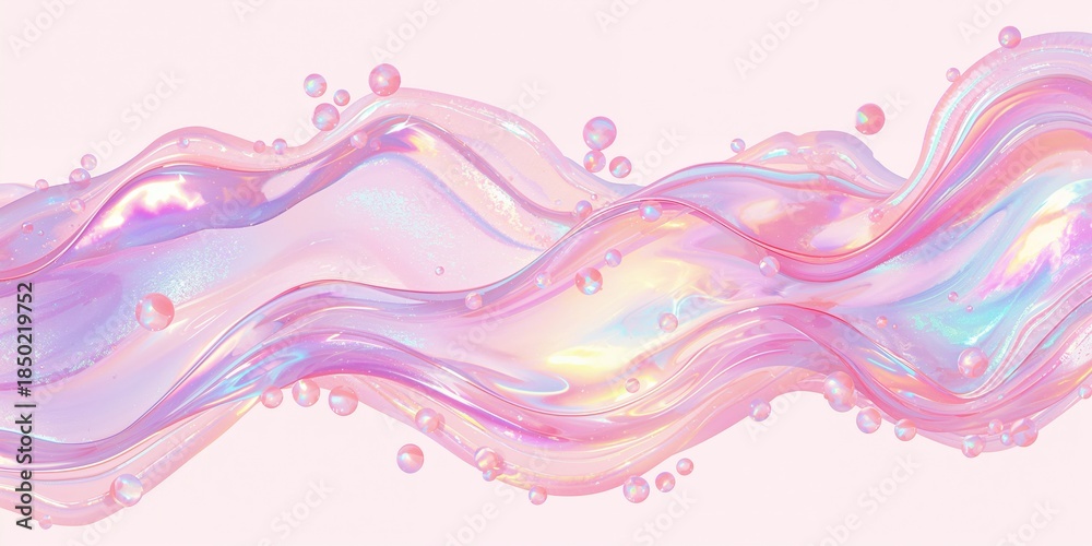custom made wallpaper toronto digitalFlowing wave pattern with textured gradient, suitable as an editorial header background