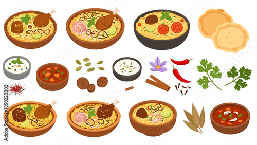 Traditional Korean Bibimbap with Vegetables and Egg on a Rustic Plate