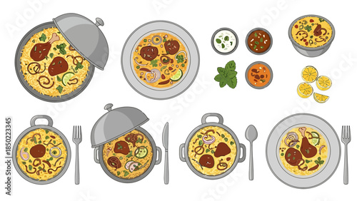 Homemade Pizza with Fresh Ingredients and Melting Cheese