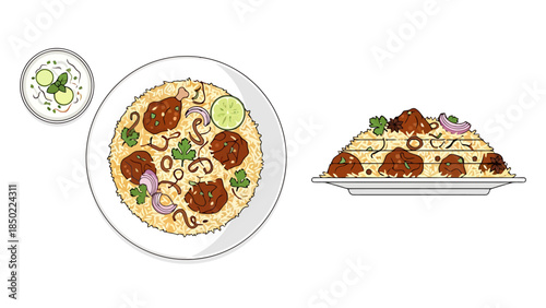 Delicious homemade pizza with fresh toppings on a rustic serving plate