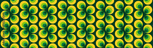 Geometric vintage wallpaper