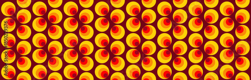 Geometric vintage wallpaper