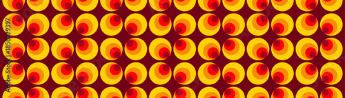 Geometric vintage wallpaper