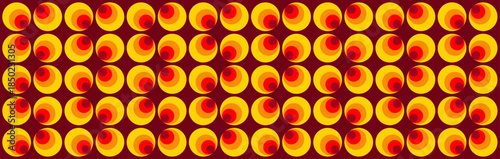 Geometric vintage wallpaper