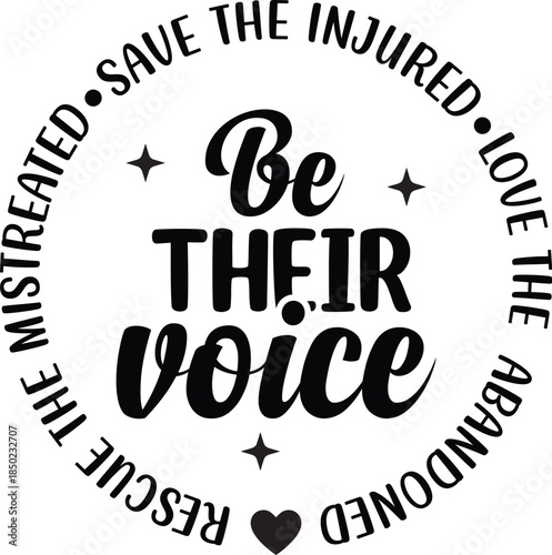 Be Their Voice SVG, Funny Quote Saying, Sarcasm Svg, Sarcastic Svg