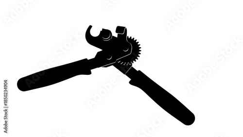 Bolt Cutters Isolated on White Background.