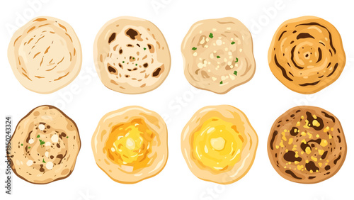 Variety of Delicious Assorted Cookies with Different Flavors and Textures