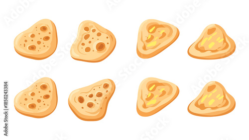 Assorted Cheese Varieties Displayed on a White Surface for Culinary and Food Industry Use