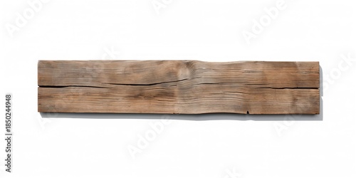 Weathered wooden board with...