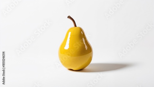 Plastic yellow pear replica...