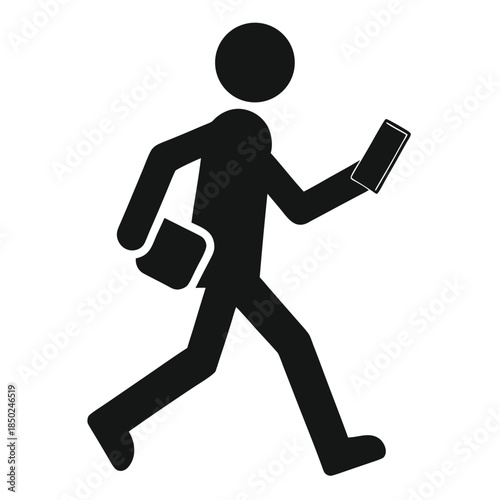 business man running