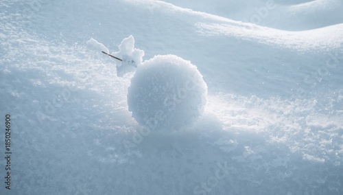 Snow-capped branch conceale...