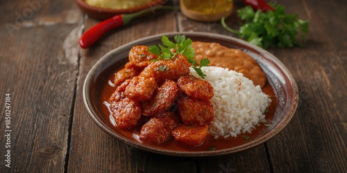 Stewed pork rinds in spicy ...