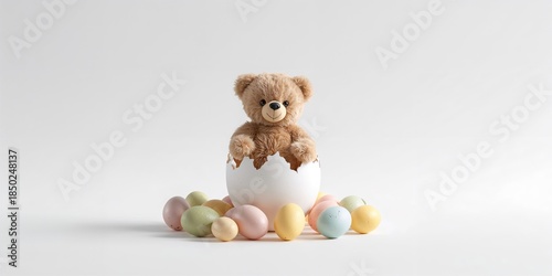 Light brown Teddy bear insi...