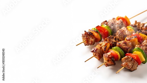 Shish Kebab skewers with ro...