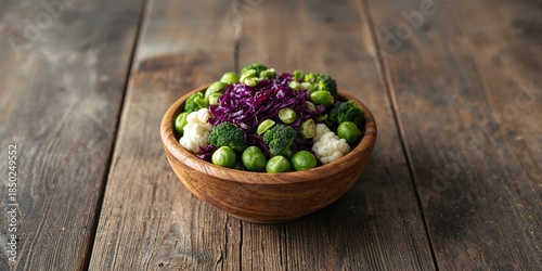 Vegetable salad with brocco...