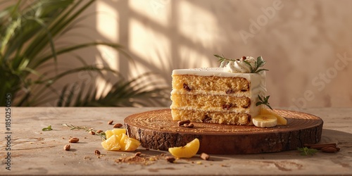 Hummingbird cake featuring ...