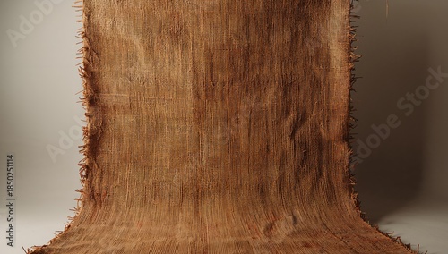 Rough burlap texture servin...