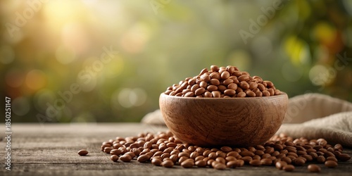 Soybeans roasted and contai...