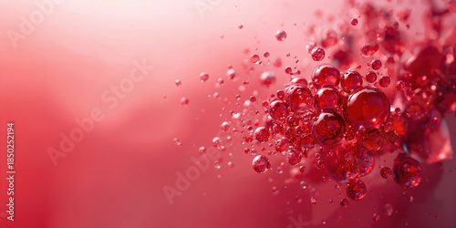 Close-up of oil drop on wat...