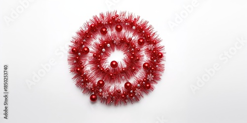 Christmas garland decoratio...