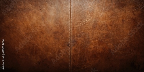 Scratched and aged leather ...