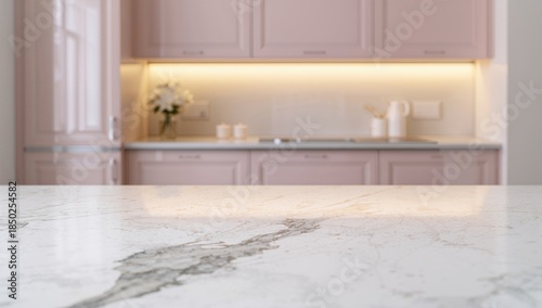 White marble surface in a p...