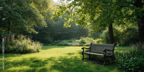 Natural landscape scene wit...
