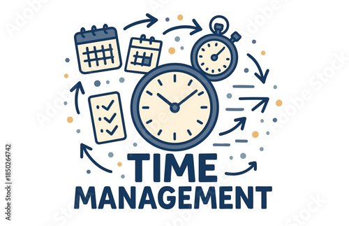 Efficient time management with clocks and calendars