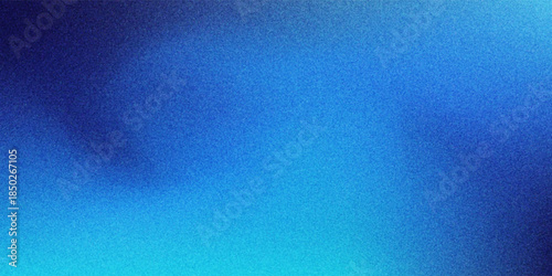 Blue grainy gradient background empty space noise texture blurred dark light header backdrop poster banner design