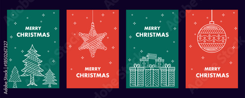 wintertime for Merry Christmas and Happy New Year seasonal greetings holiday background