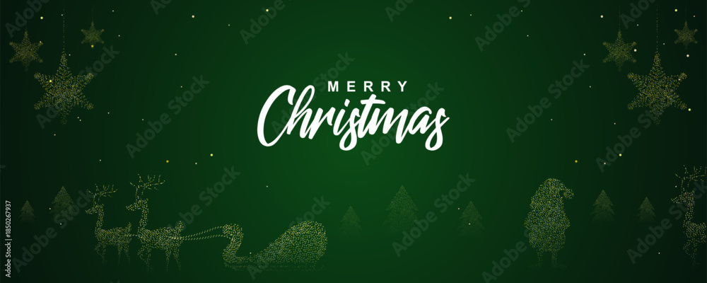 Naklejka premium wintertime for Merry Christmas and Happy New Year seasonal greetings holiday background