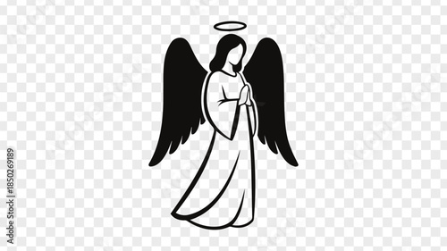 Angel Illustration Transparent Background