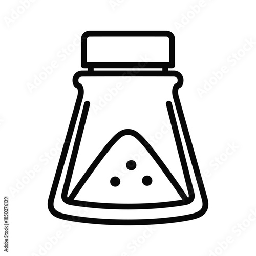 Salt Shaker Icon Simple Design